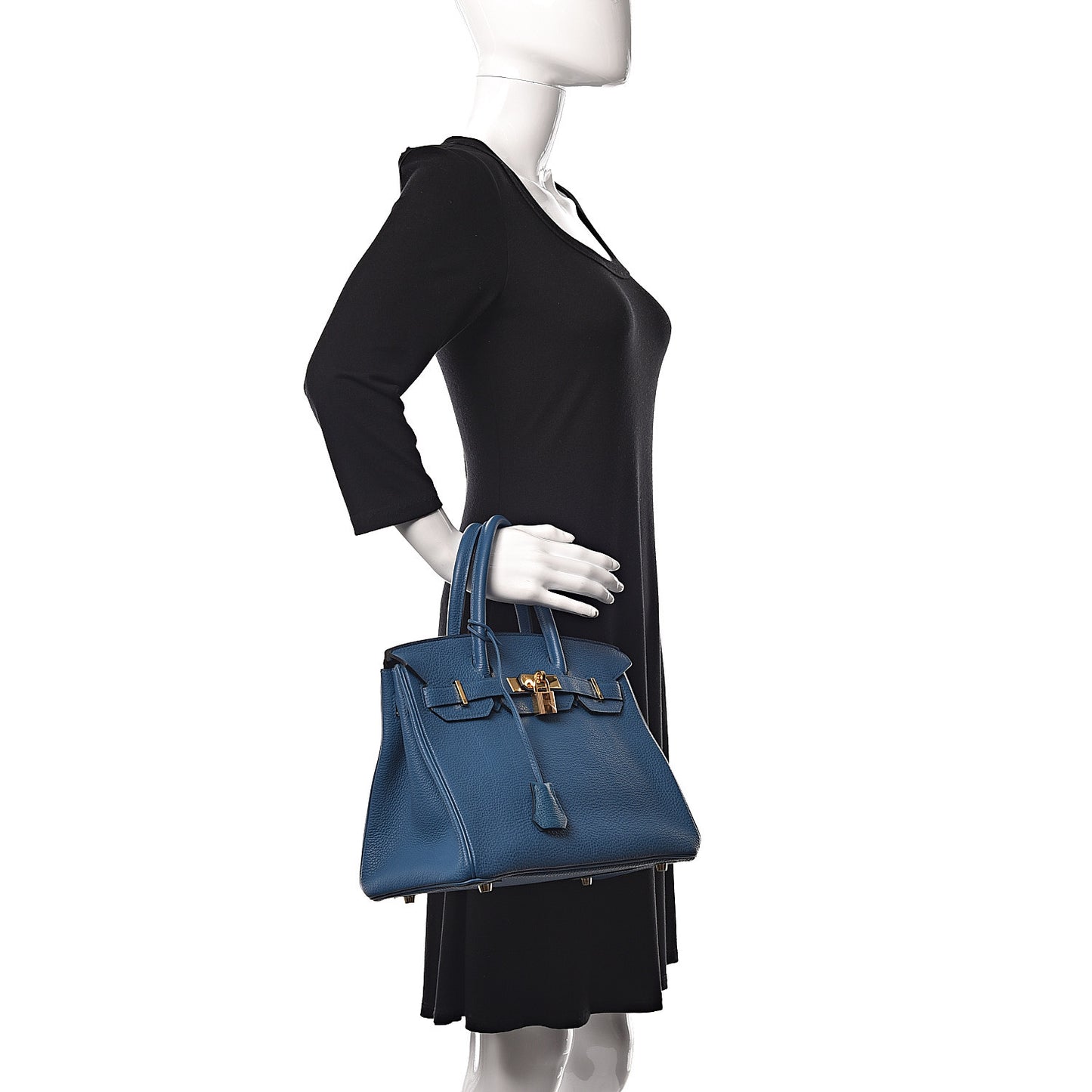 Togo Birkin 30 Bleu De Galice