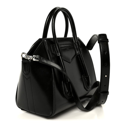 Givenchy Box Calfskin Small Lock Antigona Shoulder Bag Black 3 of 10
