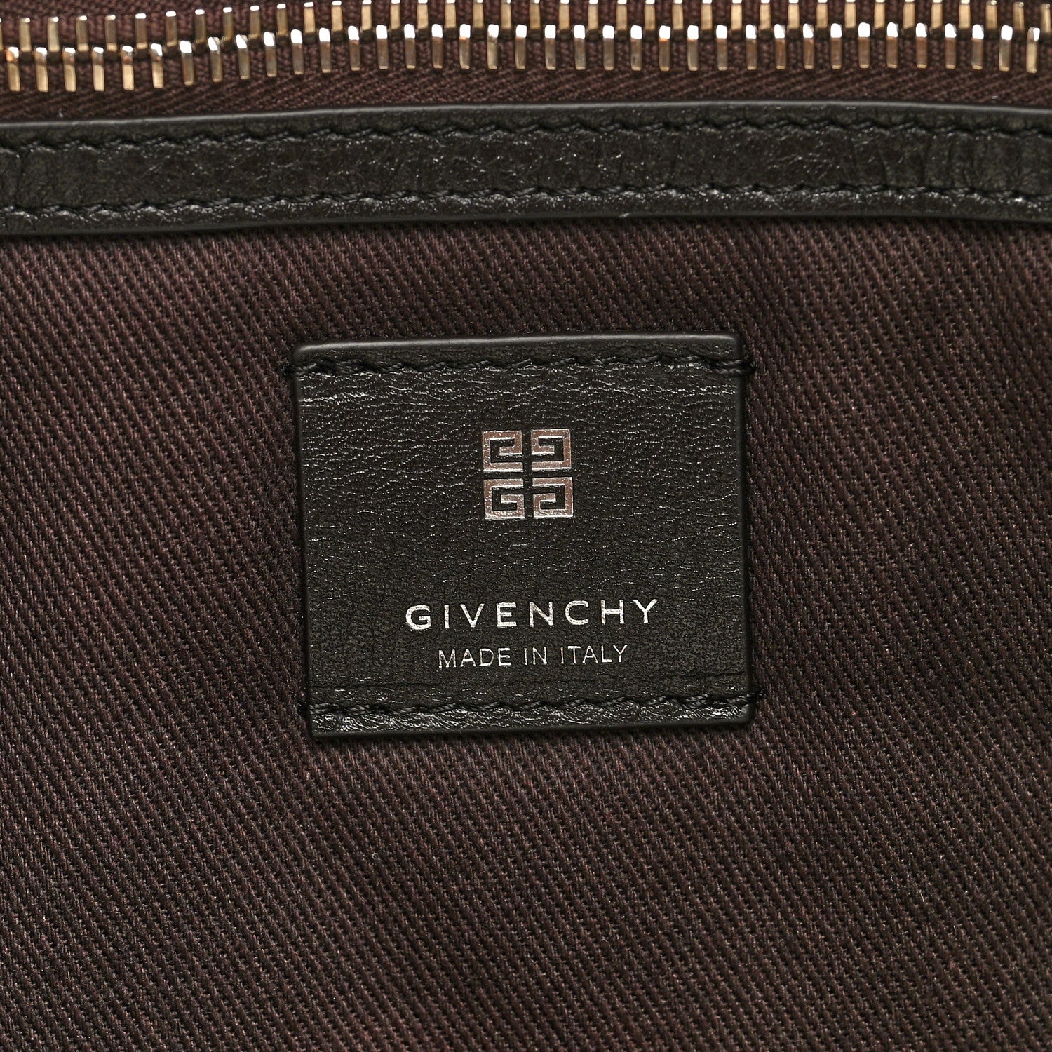 Givenchy Calfskin Shearling Large Voyou Bag Chocolate 5 of 8