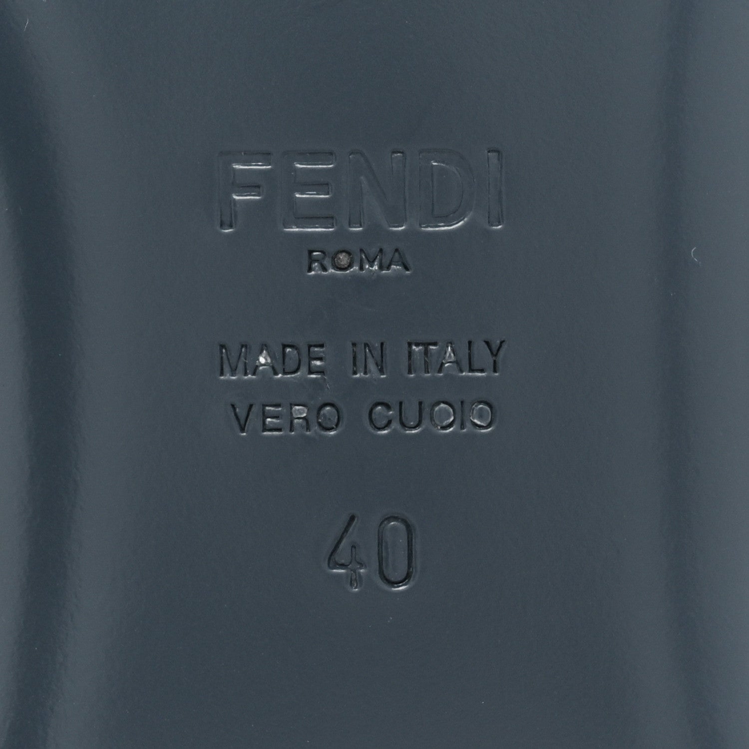 Fendi Technical Mesh Canvas Colibri Slingback Ballerina Flats 40 Black Verde Military 6 of 8