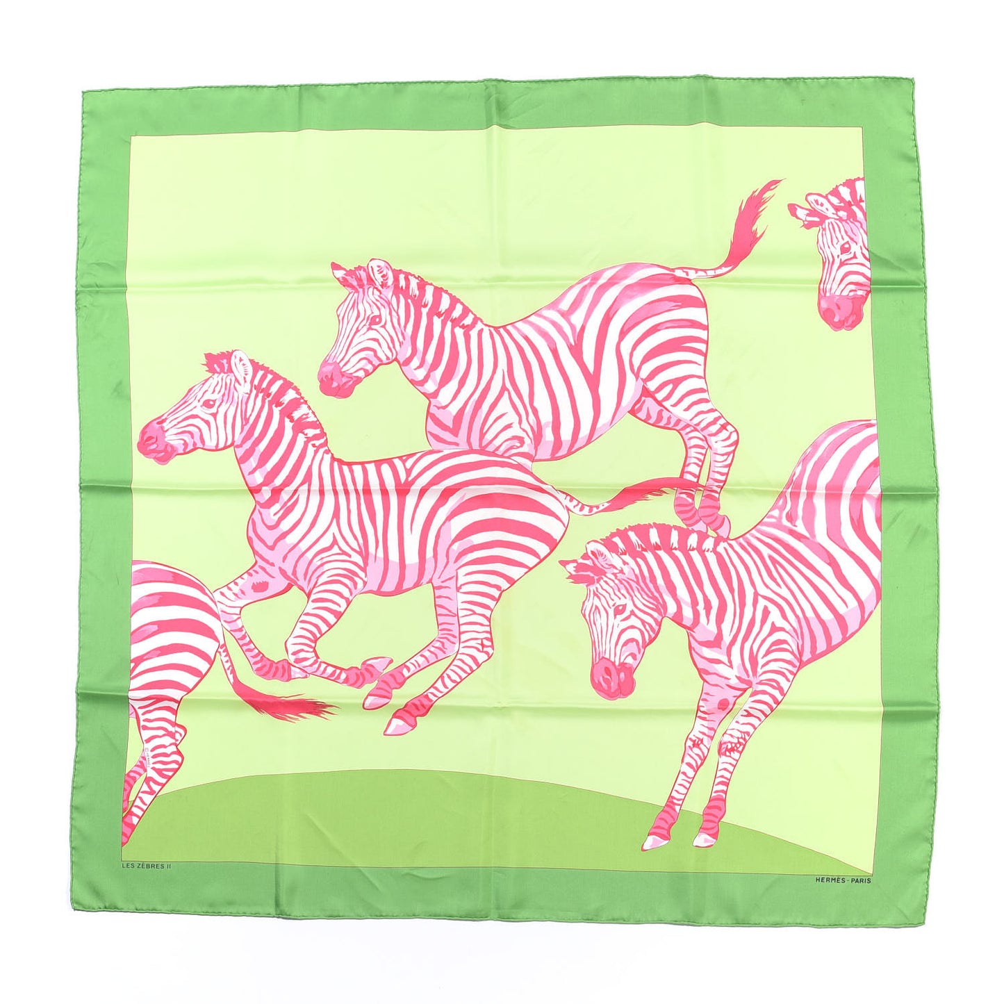 Silk Les Zebres II Scarf 90