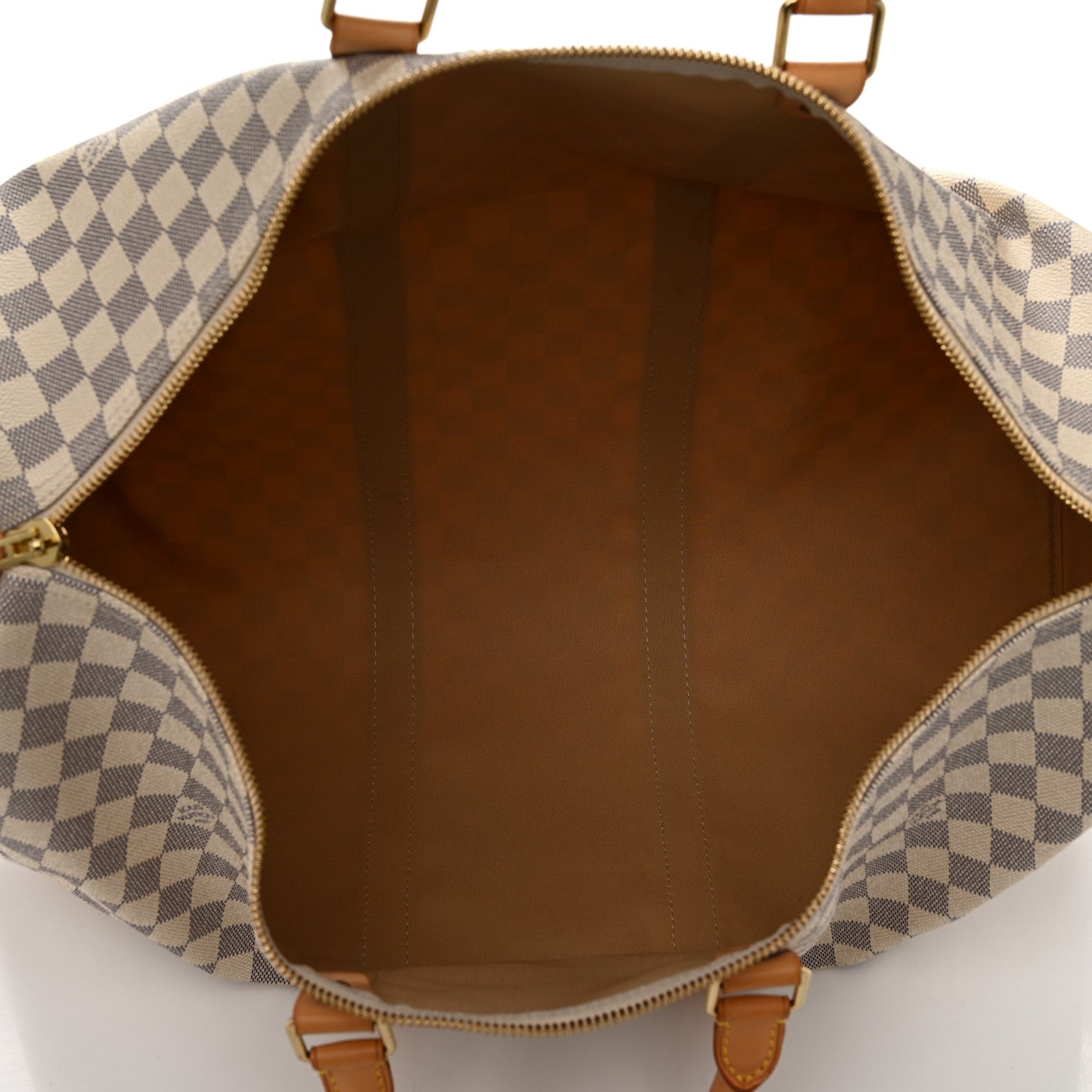 Louis Vuitton Damier Azur Keepall 50 6 of 12