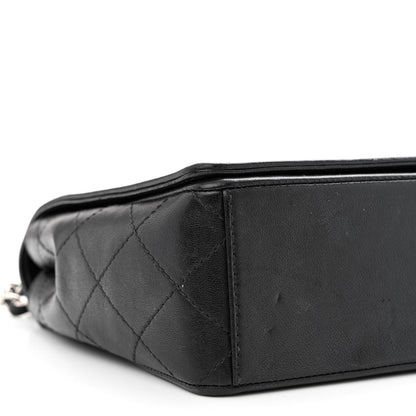 Chanel Sheepskin Quilted Vintage Mademoiselle Flap Black 9 of 12
