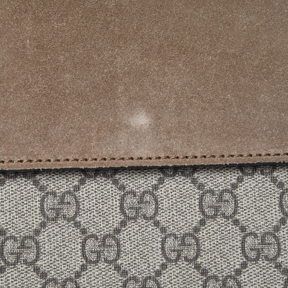 Gucci GG Supreme Monogram Medium Dionysus Shoulder Bag Taupe 9 of 12
