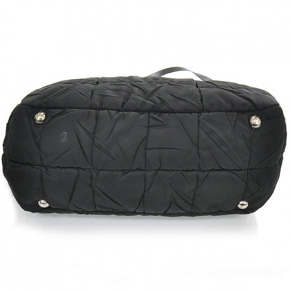 Prada Tessuto Nylon Quilted Tote Nero 4 of 10