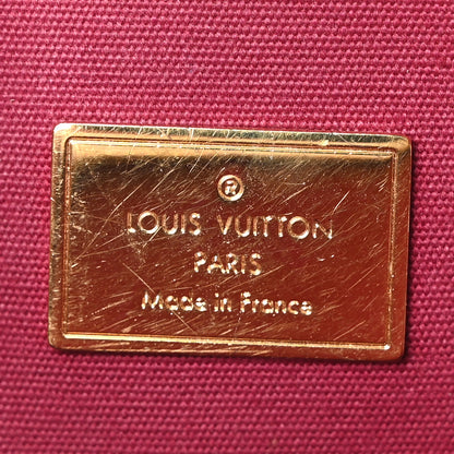 Louis Vuitton Patent Monogram Alma BB Magenta 6 of 9