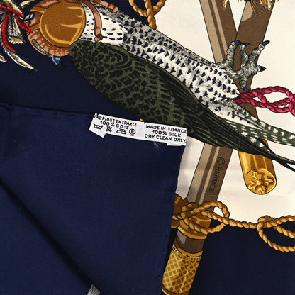Hermes Silk Les Oiseaux Du Roy Scarf 90 2 of 3