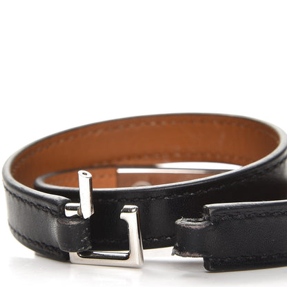 Hermes Box Rivale Double Tour Bracelet M Black 4 of 7