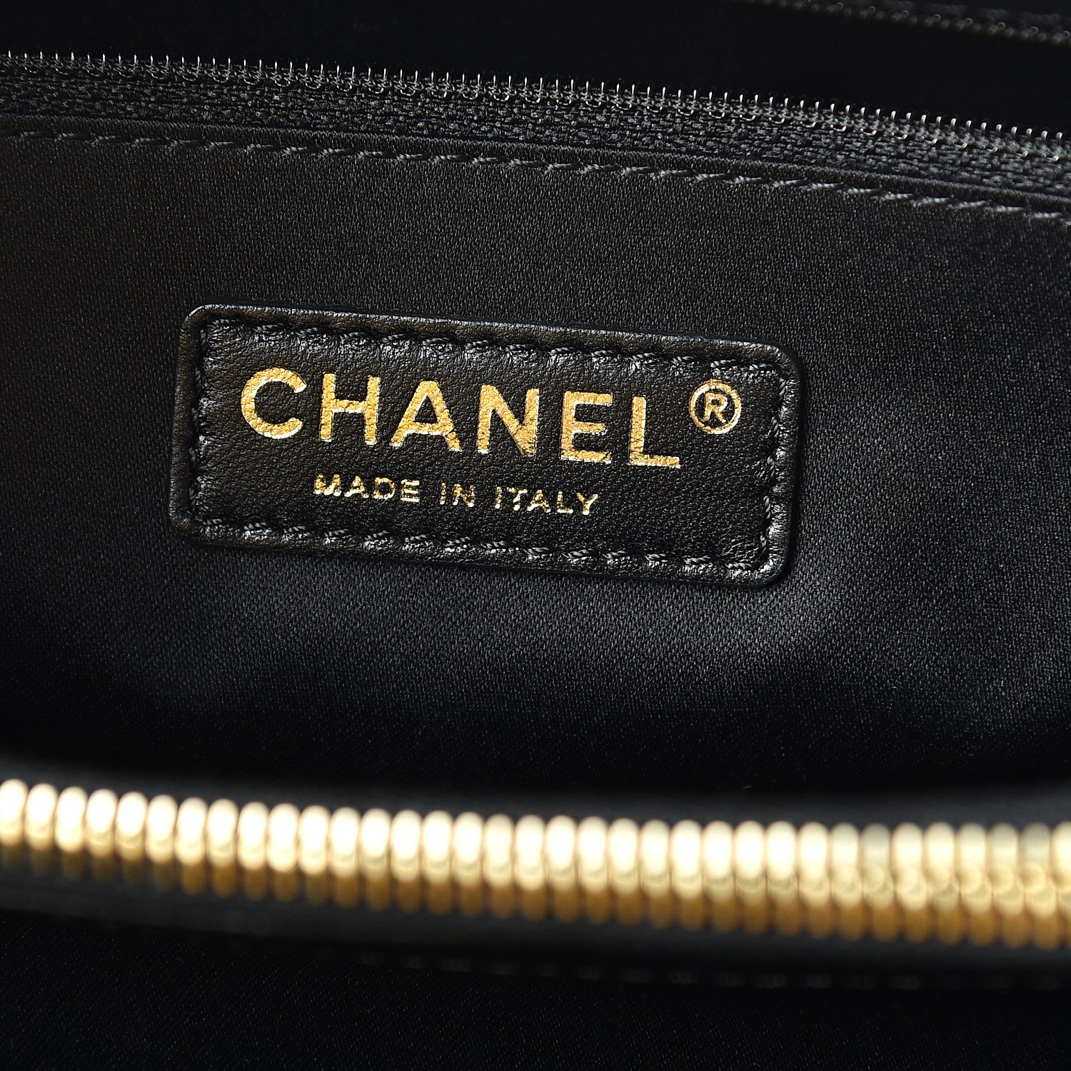 Chanel Caviar Quilted Grand Shopping Tote GST Black 6 of 10