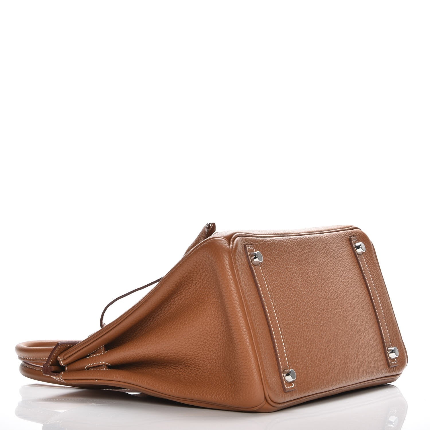 Hermes Taurillon Clemence Birkin 30 Gold 5 of 26