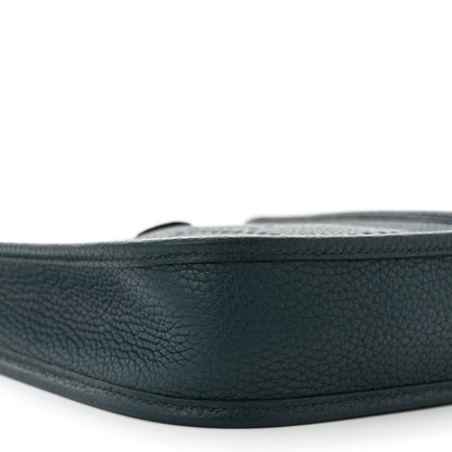 Hermes Taurillon Clemence Amazone Evelyne TPM Vert Cypress 9 of 11