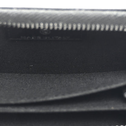 Chanel Lambskin Quilted Zip Coin Purse So Black 5 of 9
