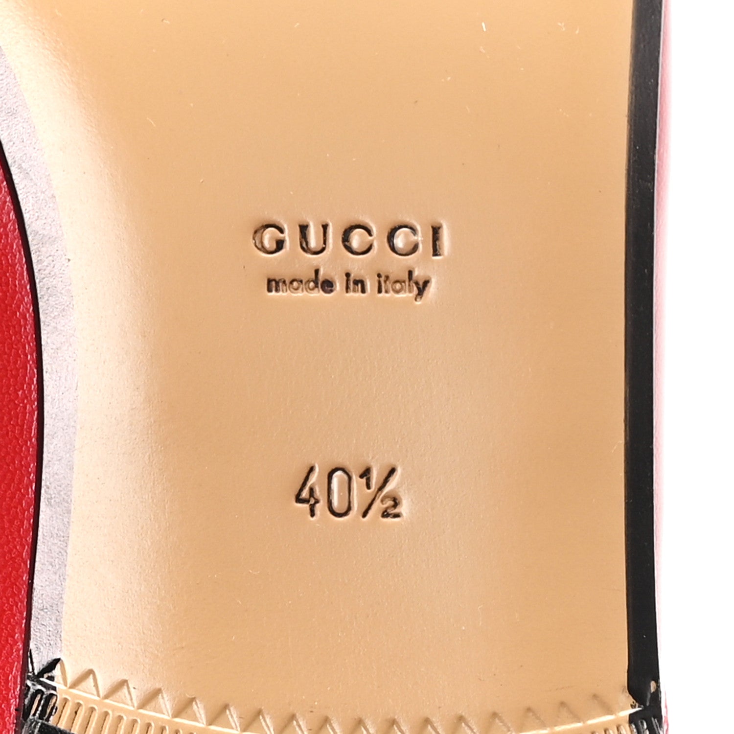 Gucci Malaga Kid Womens Princetown Slippers 40.5 Hibiscus Red 7 of 10