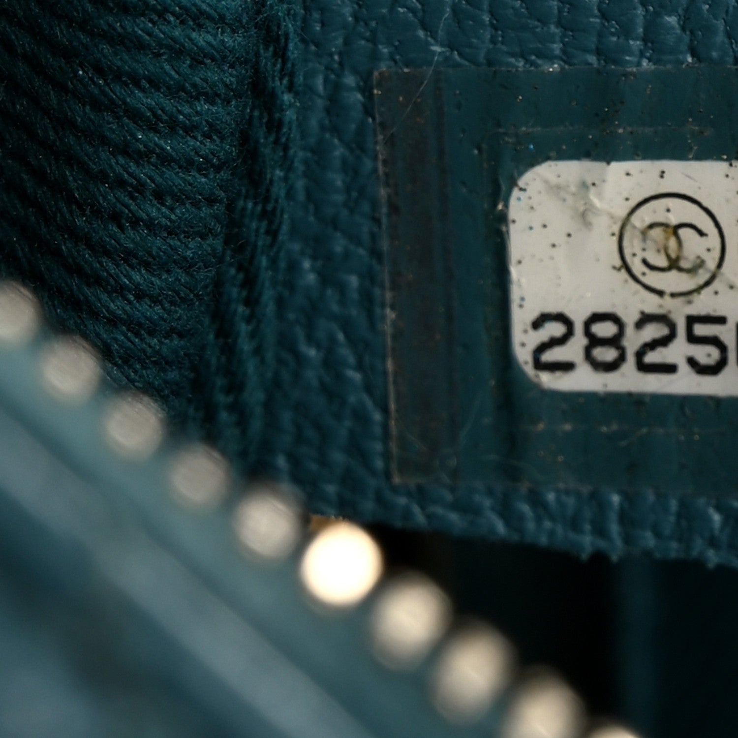 Chanel Lambskin Quilted Small Bowling Bag Turquoise 6 of 9