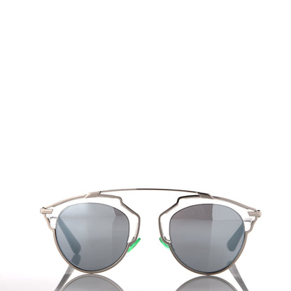 Christian Dior Mirrored So Real Sunglasses Silver 2 of 7