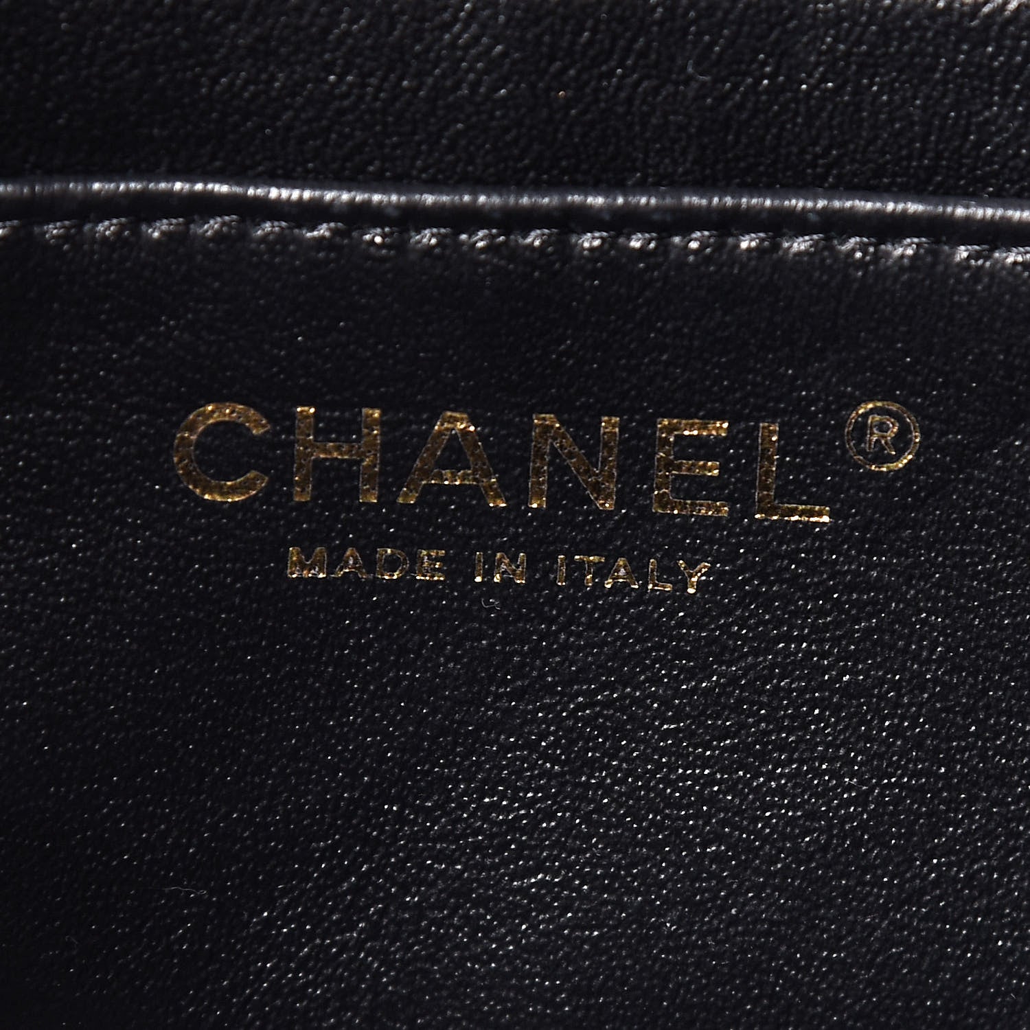 Chanel Metallic Caviar Quilted Mini Rectangular Flap Black 6 of 10