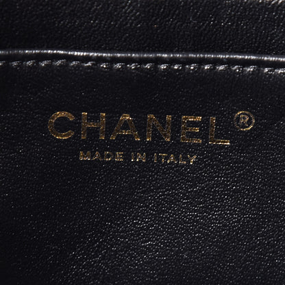 Chanel Metallic Caviar Quilted Mini Rectangular Flap Black 6 of 10