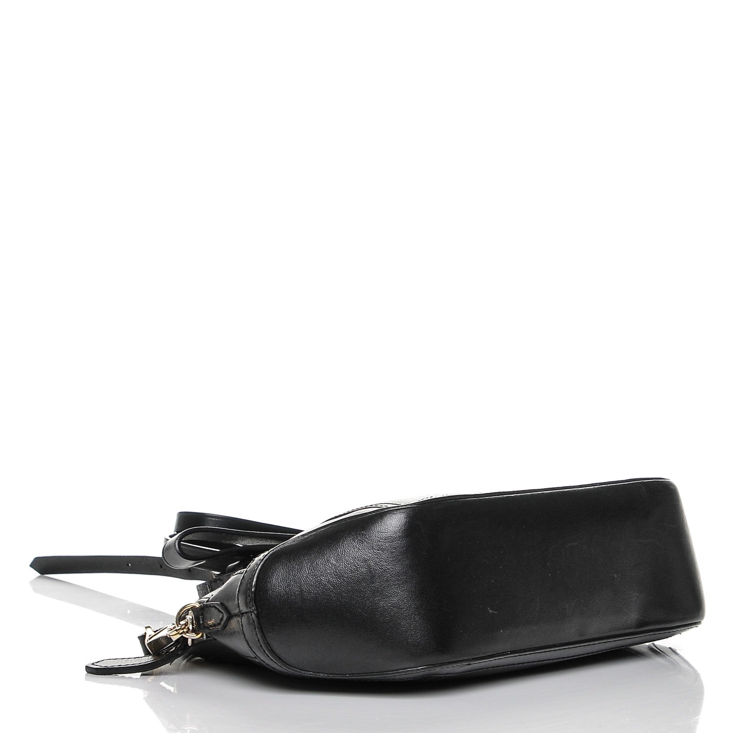 Burberry Calfskin Mini Orchard Crossbody Black 4 of 7