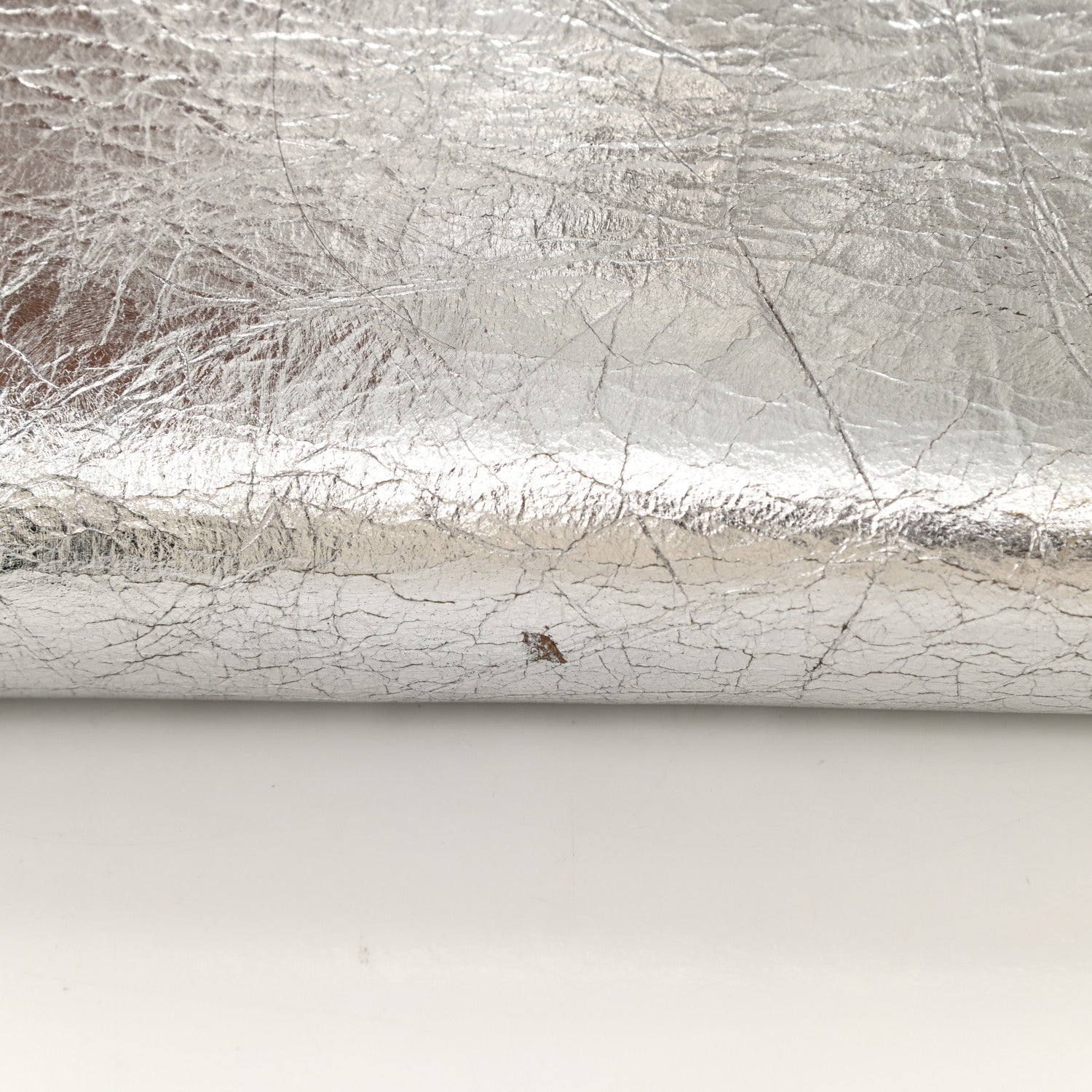 Christian Dior Metallic Calfskin Large Diorever Flap Silver 11 of 13