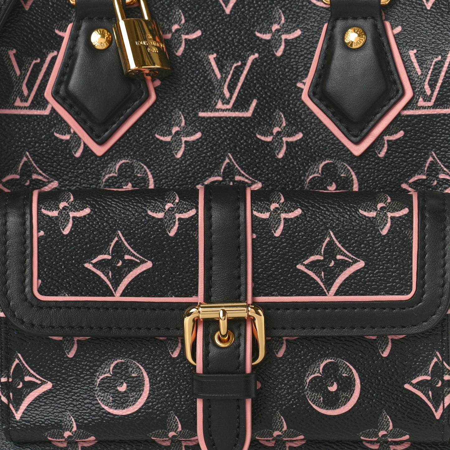 Monogram Fall for You Speedy Bandouliere 25 Black