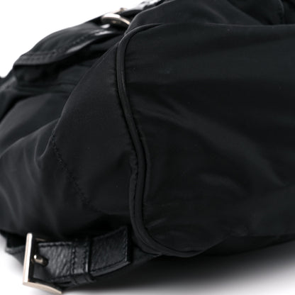 Prada Nylon Vela Medium Backpack Black 7 of 13