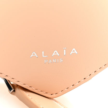Alaia Lux Calfskin Le Coeur Bag Lacquer Peche 6 of 8