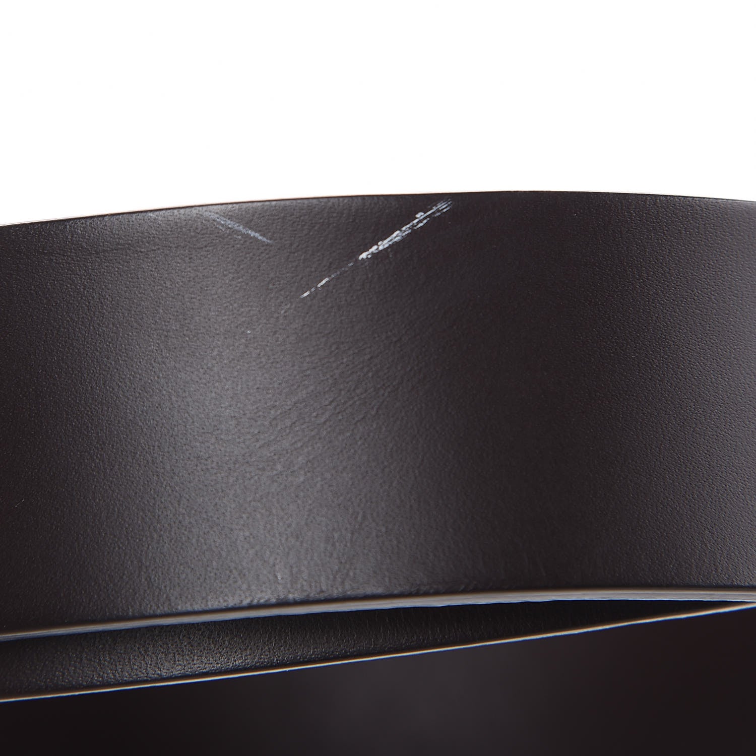 Gucci Selleria Calfskin Nickel Interlocking G 37mm Belt 100 40 Cocoa 9 of 9