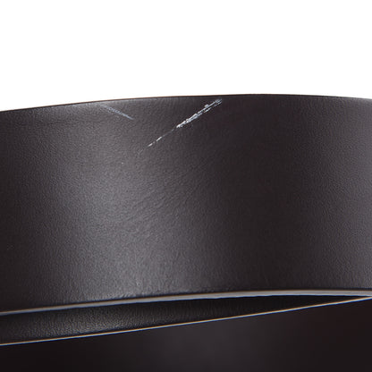 Gucci Selleria Calfskin Nickel Interlocking G 37mm Belt 100 40 Cocoa 9 of 9