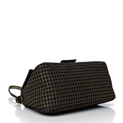 Fendi Micro Zucchino Forever Mini Mama Baguette Black Gold 3 of 9