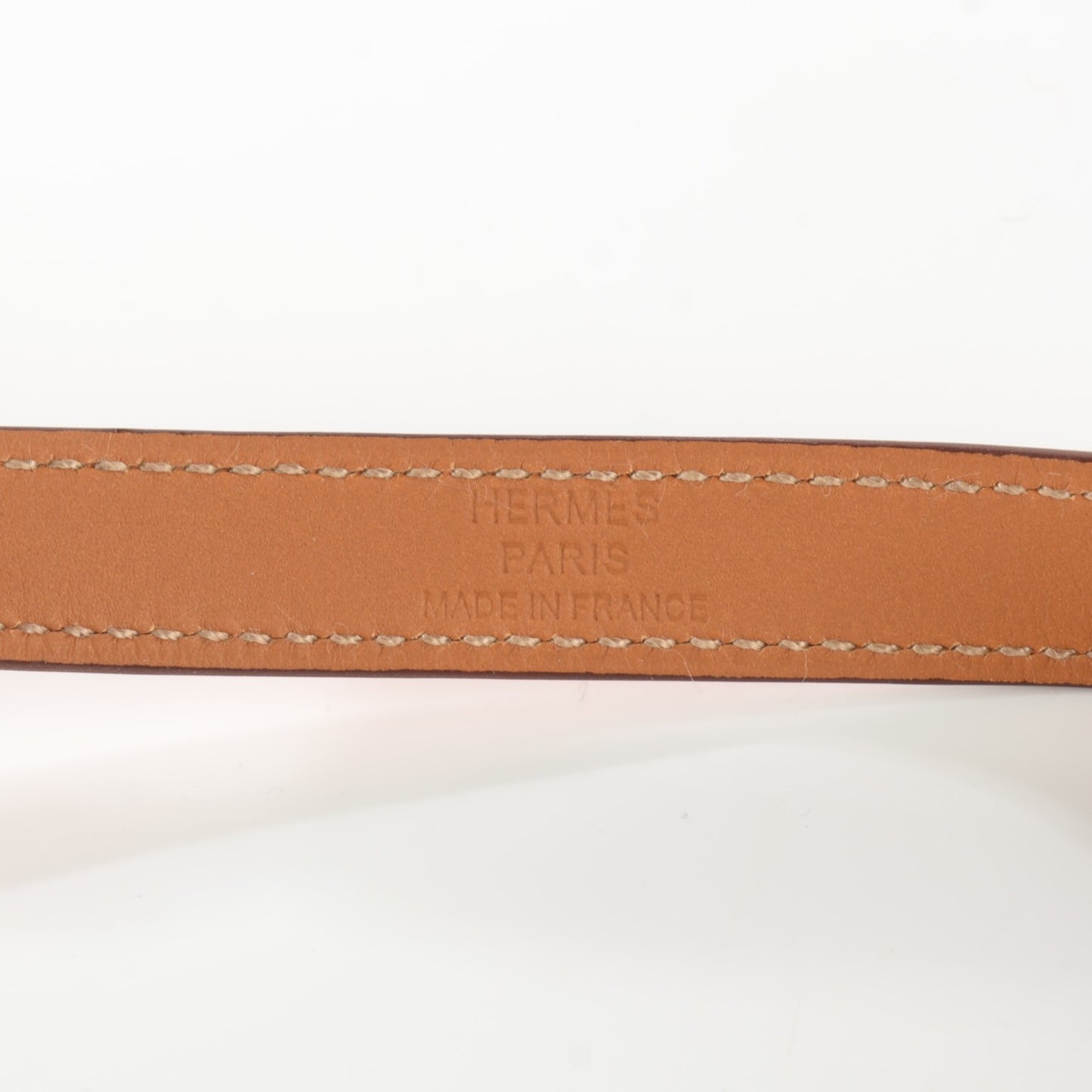 Epsom Kelly Double Tour Bracelet S Orange