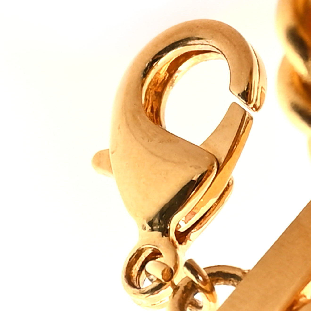 Saint Laurent Metal Multi Chain Necklace Gold 5 of 6