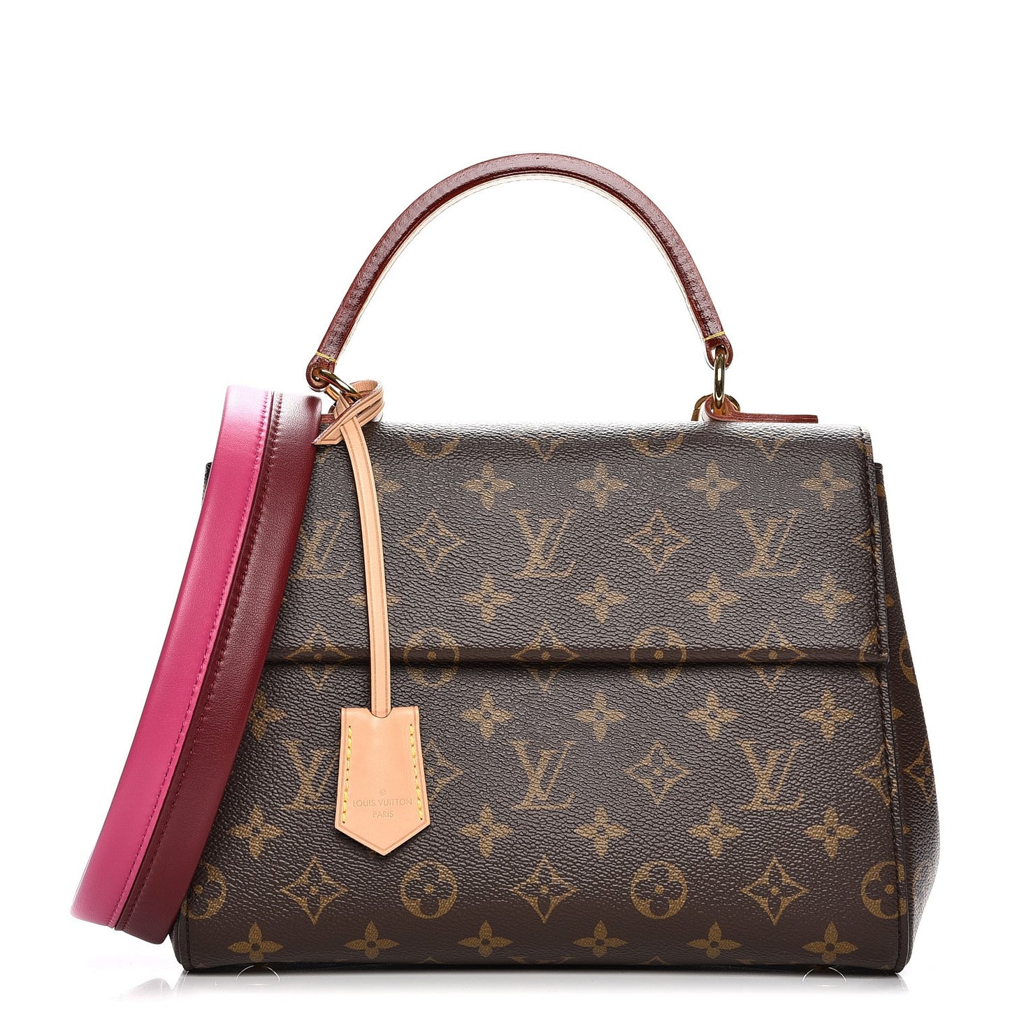 Monogram Cluny BB Bordeaux Fuchsia