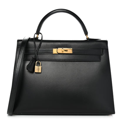 Hermes Box Kelly Sellier 32 Black 1 of 19