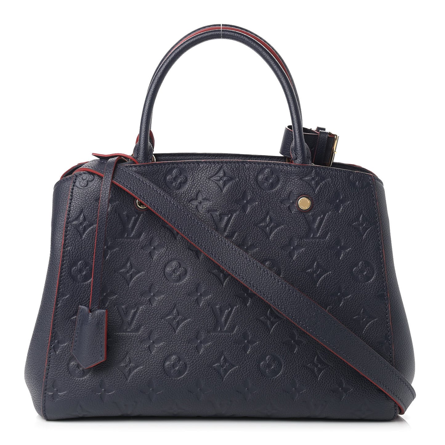 Empreinte Montaigne MM Marine Rouge