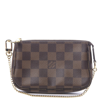 Louis Vuitton Damier Ebene Mini Pochette Accessories 1 of 8
