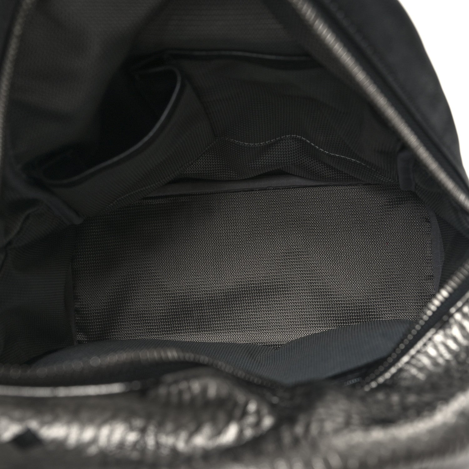 MCM Metallic Visetos Small Side Stud Stark Backpack Silver Black 5 of 9