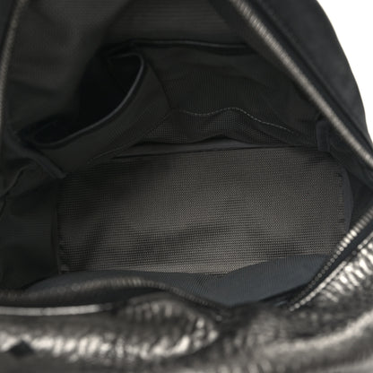 MCM Metallic Visetos Small Side Stud Stark Backpack Silver Black 5 of 9