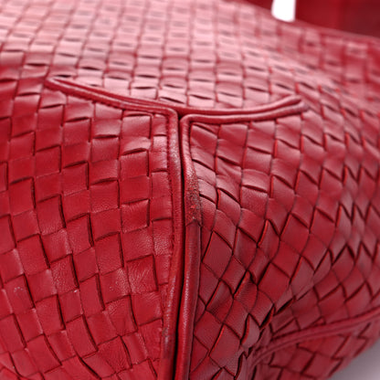 Bottega Veneta Nappa Intrecciato New Ball Hobo Carmino 8 of 28