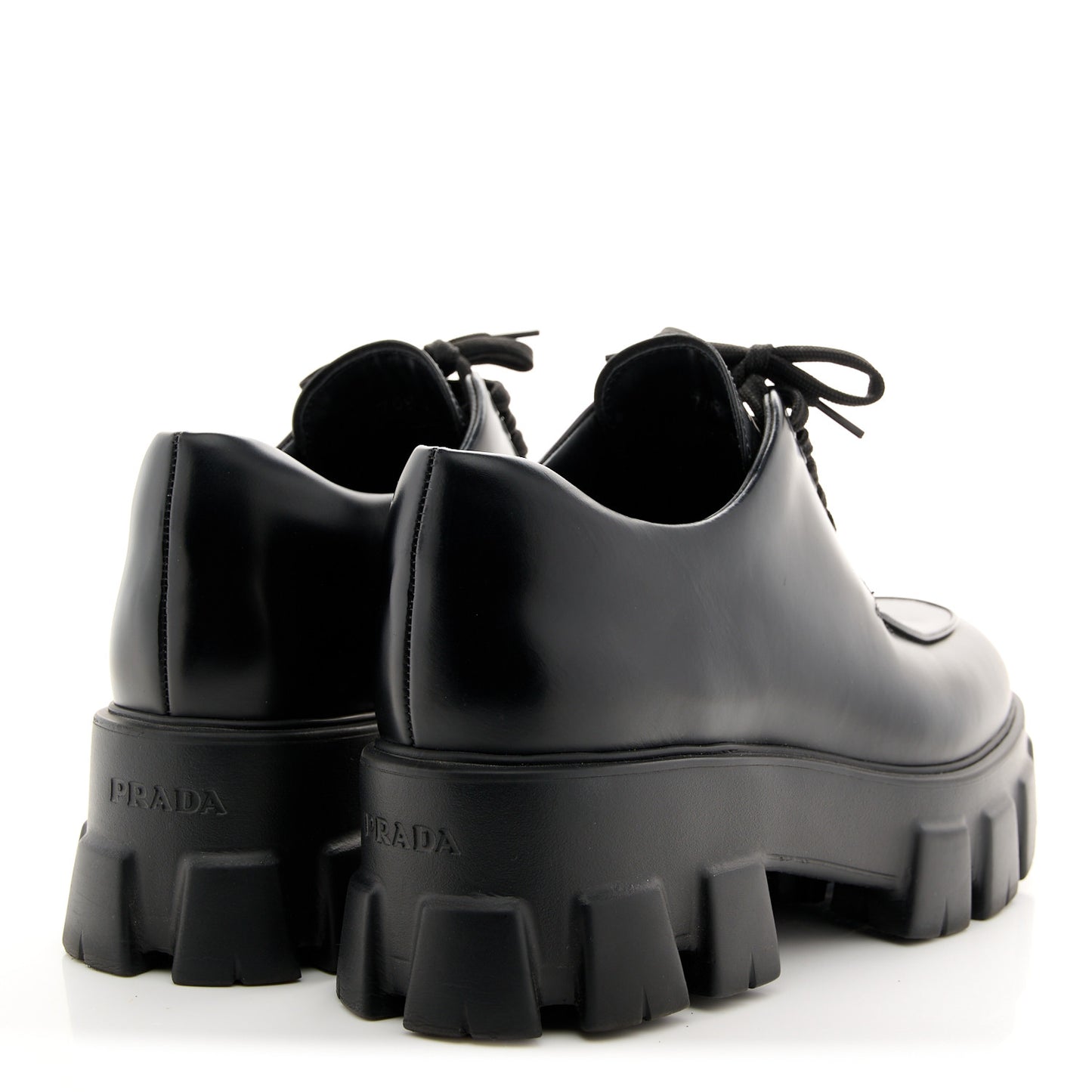 Spazzolato Rois Monolith 55mm Derby Loafers 39 Black