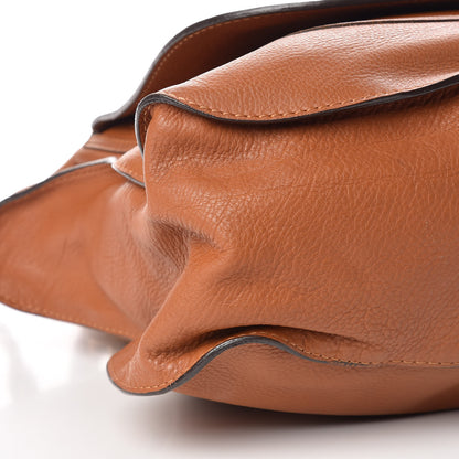 Chloe Calfskin Large Marcie Satchel Tan 8 of 17