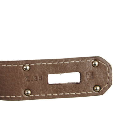 Hermes Taurillon Clemence Jypsiere 34 Etoupe 8 of 9