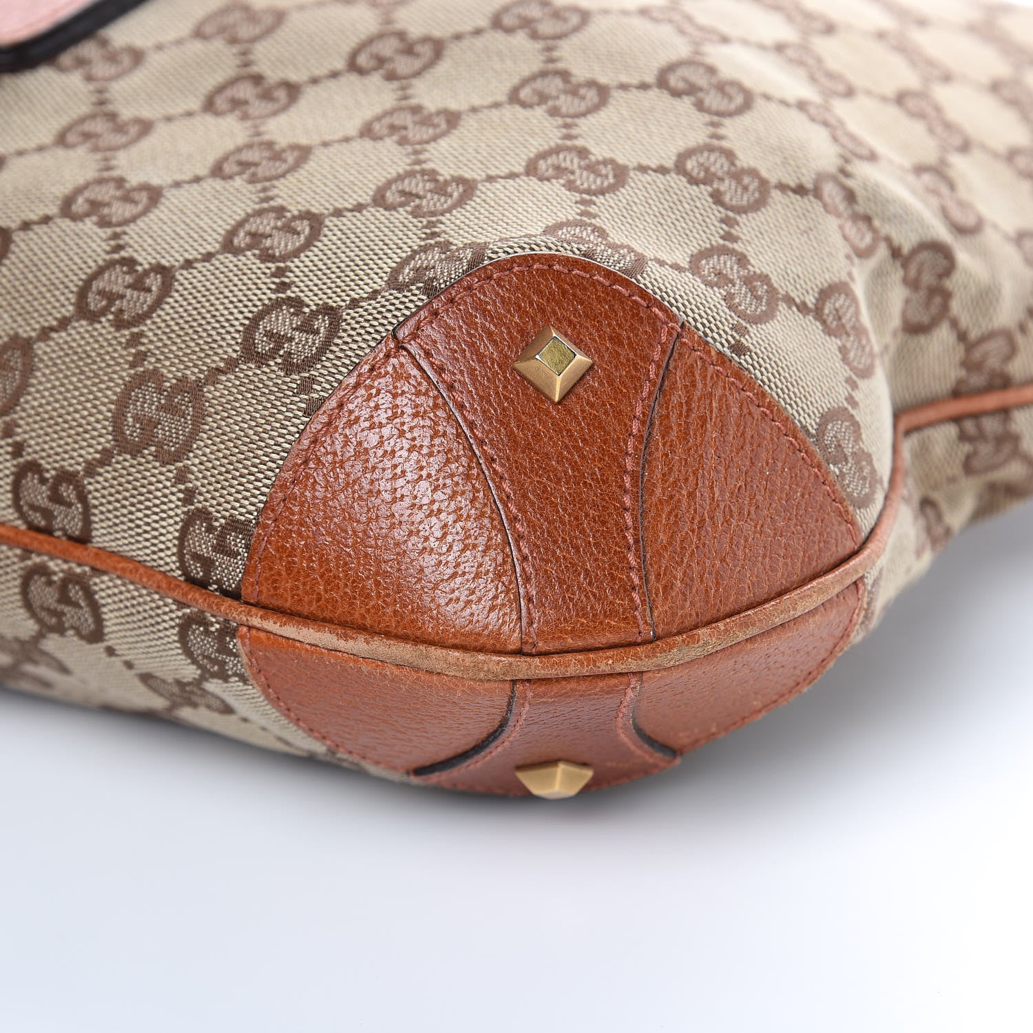 Gucci Monogram Piston Lock Jackie O Hobo 9 of 15