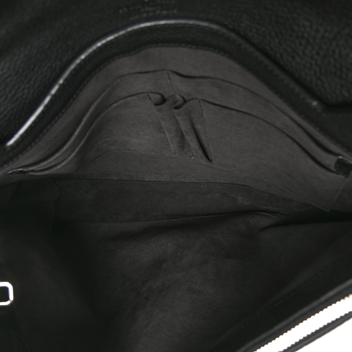 Louis Vuitton Taurillon Serviette Dorain Briefcase Black 5 of 9