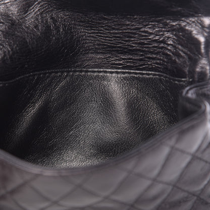 Chanel Aged Calfskin Quilted 2.55 Reissue Flap Belt Bag Clutch Black 5 of 10
