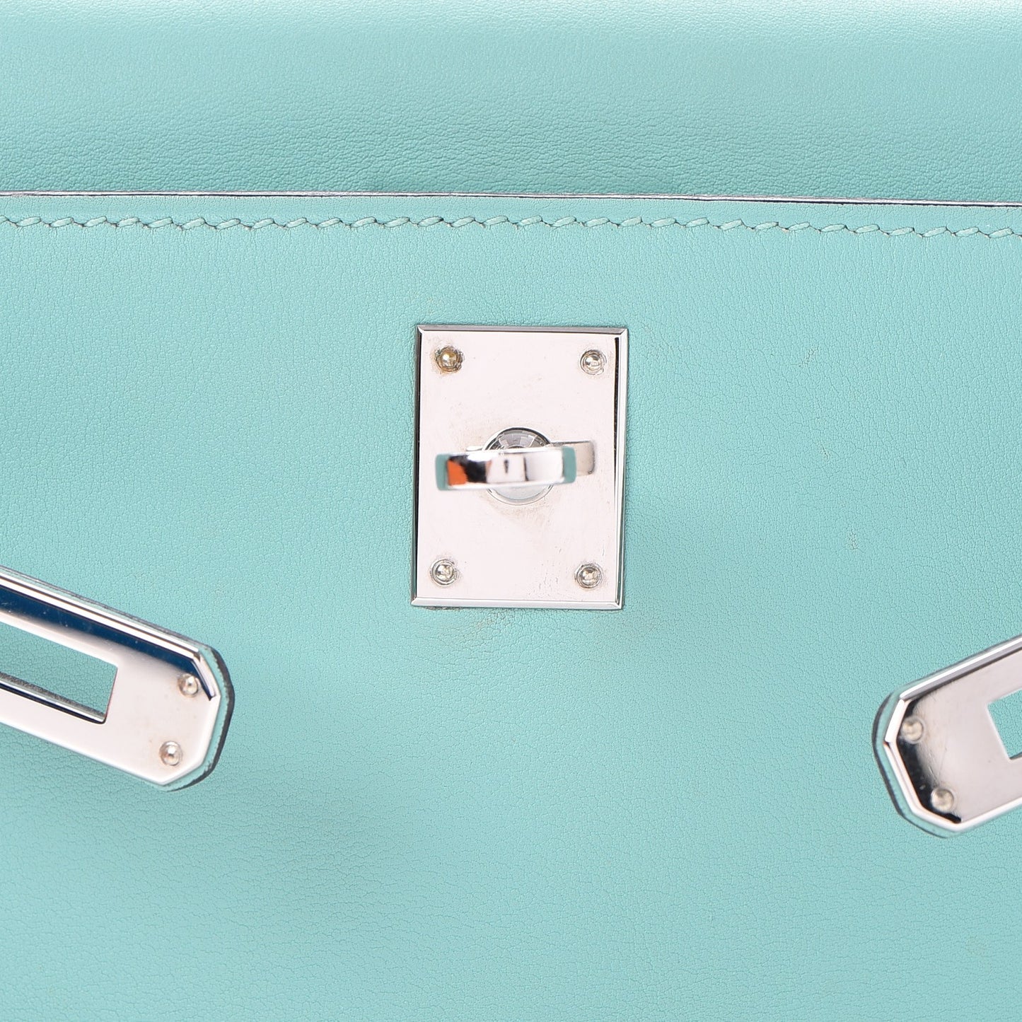 Swift Kelly Pochette Clutch Bleu Atoll