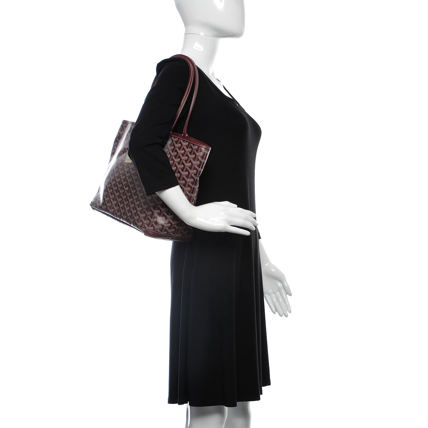 Goyard Goyardine Artois PM Burgundy 2 of 9