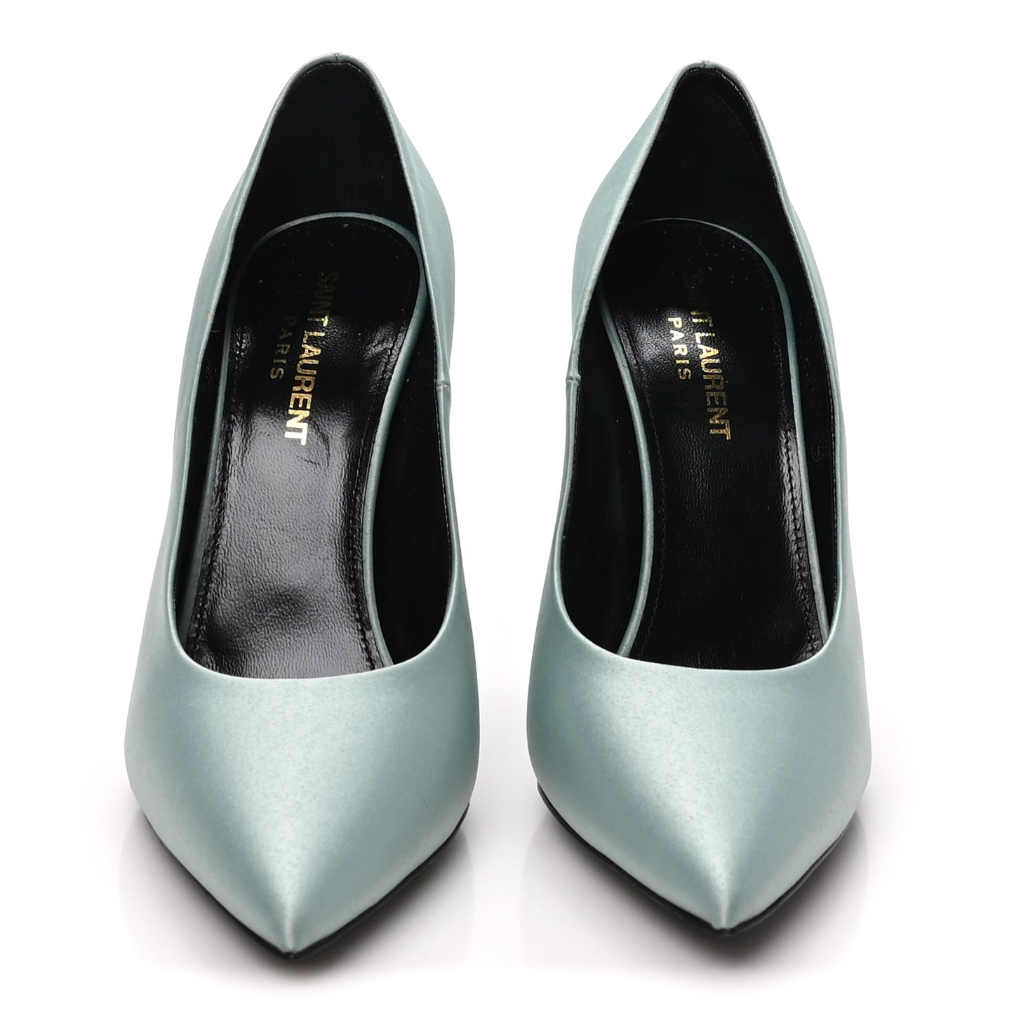 Satin Crepe Monceau 110 Pumps 36.5 36.5 Light Green