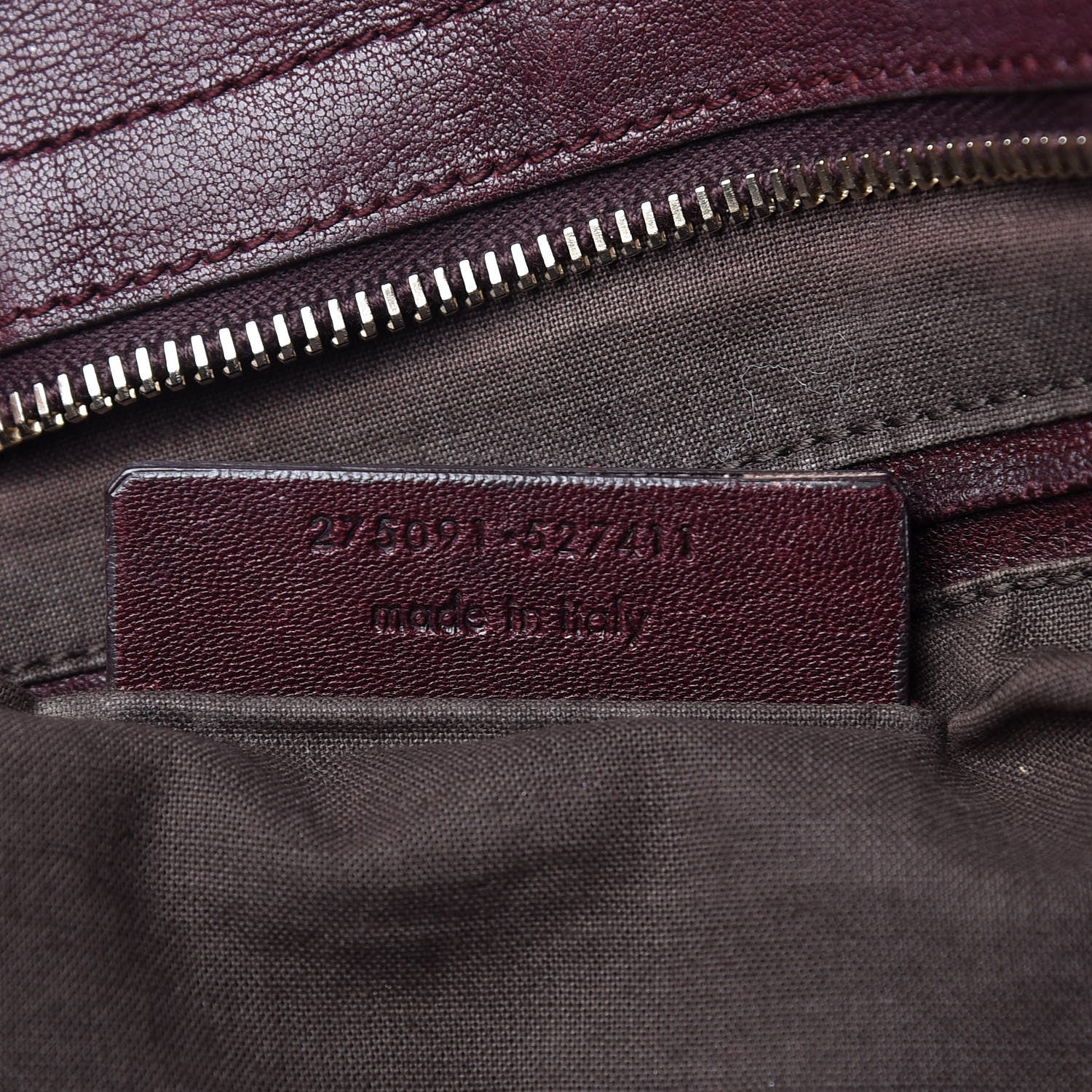 Saint Laurent Sheepskin Large Cabas ChYc Plum 7 of 23