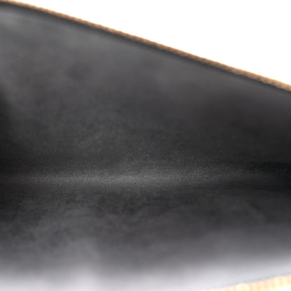 Louis Vuitton Epi Pochette Accessories 24 Black 5 of 10
