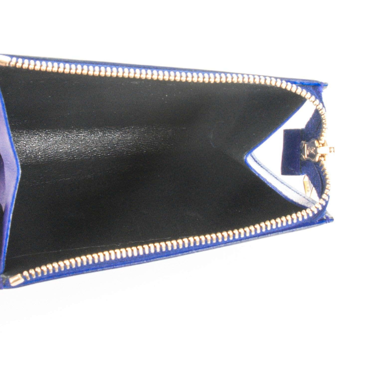 Saint Laurent Patent Belle De Jour Coin Purse Royal Blue 5 of 6